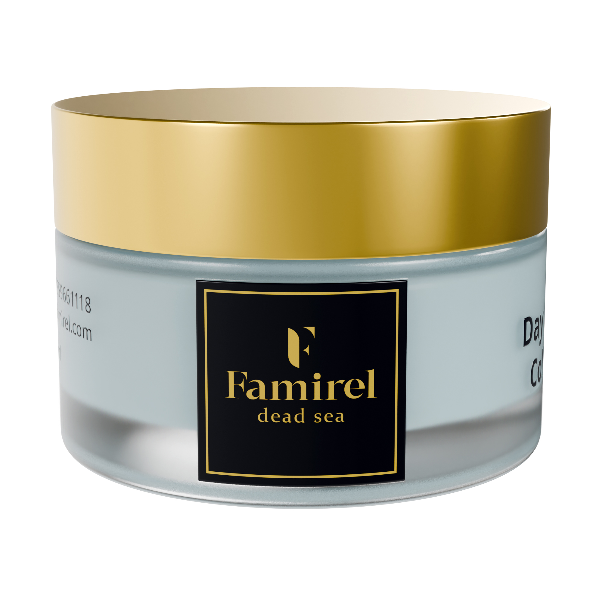 Зволожувальний денний крем для обличчя Famirel Collagen Moisturizing  Day Cream з колагеном, 50 мл